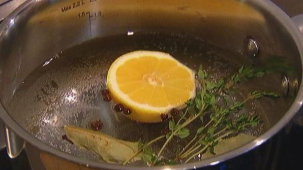 весенний плов с семгой и спаржей