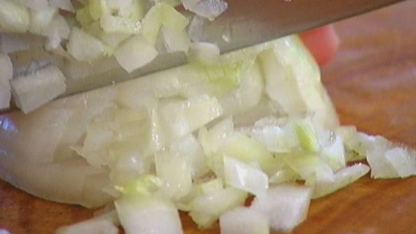 весенний плов с семгой и спаржей