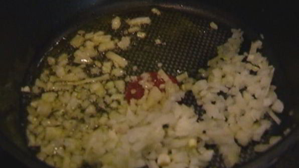 весенний плов с семгой и спаржей