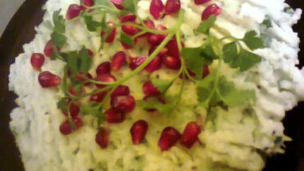 Пюре картофельное с киви