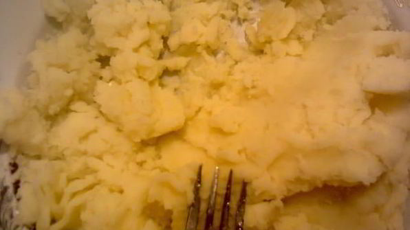 пюре картофельное с киви