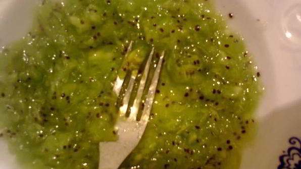 пюре картофельное с киви