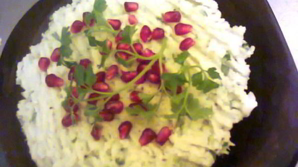 пюре картофельное с киви