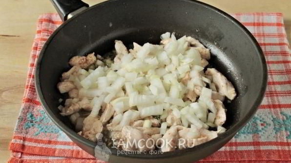 фрикасе из курицы с овощами