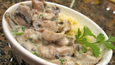 Фрикасе с грибами