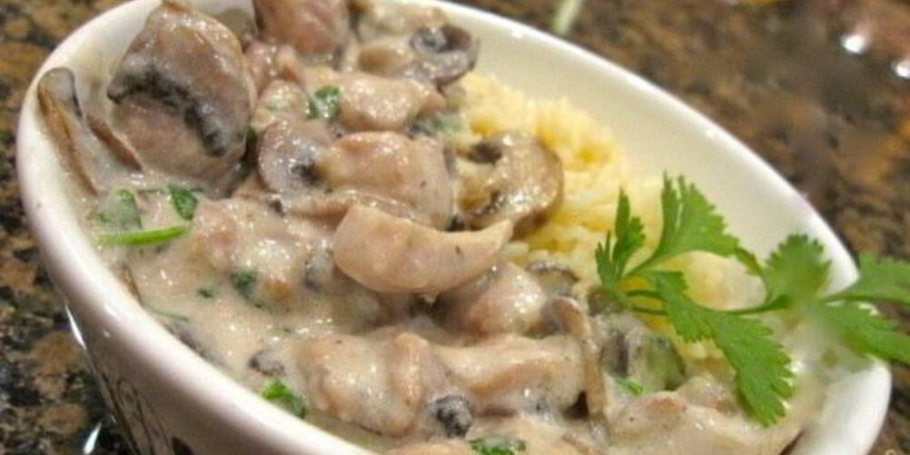 Рецепт фрикасе с грибами