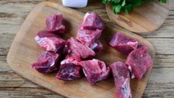 говяжье рагу в томатно-сливочном соусе