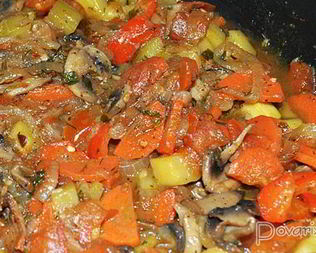 Испанское овощное рагу