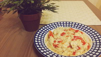 Куриное рагу с овощами и рисом