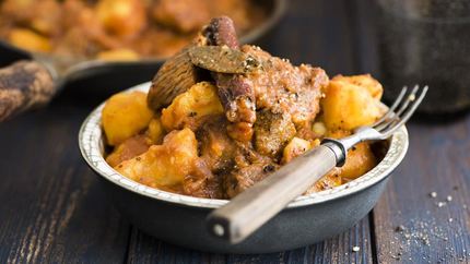 Молья де карне, португальское мясное рагу