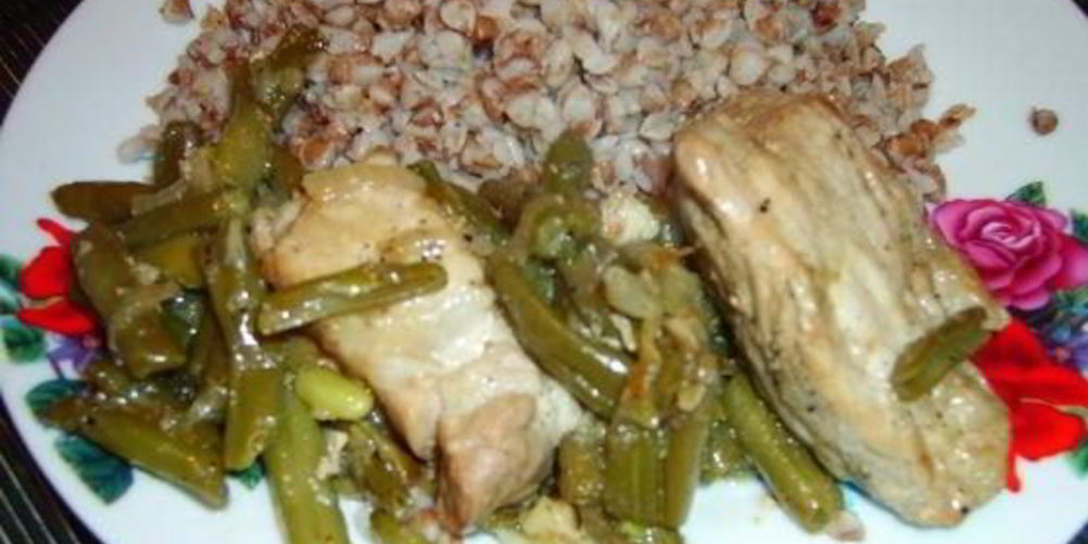 Рецепт мясное рагу со спаржевой фасолью