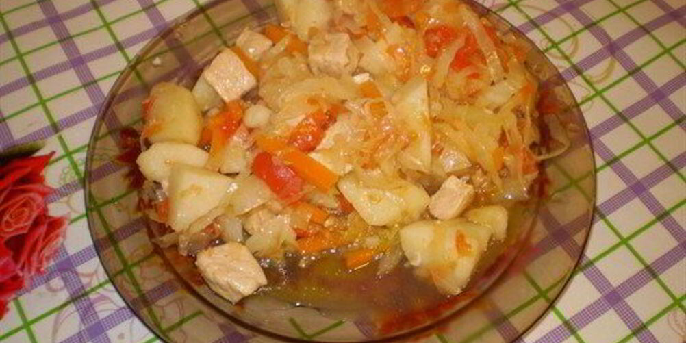 Рецепт мясное рагу со свининой