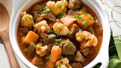 Овощное рагу из баранины