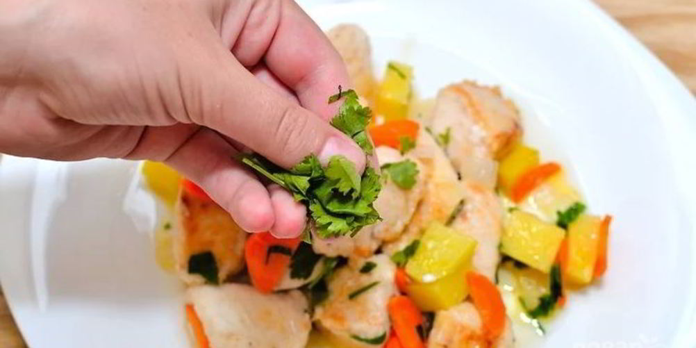 Рецепт овощное рагу из куриной грудки