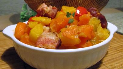 Овощное рагу с брюквой