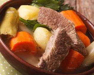 Овощное рагу с говядиной