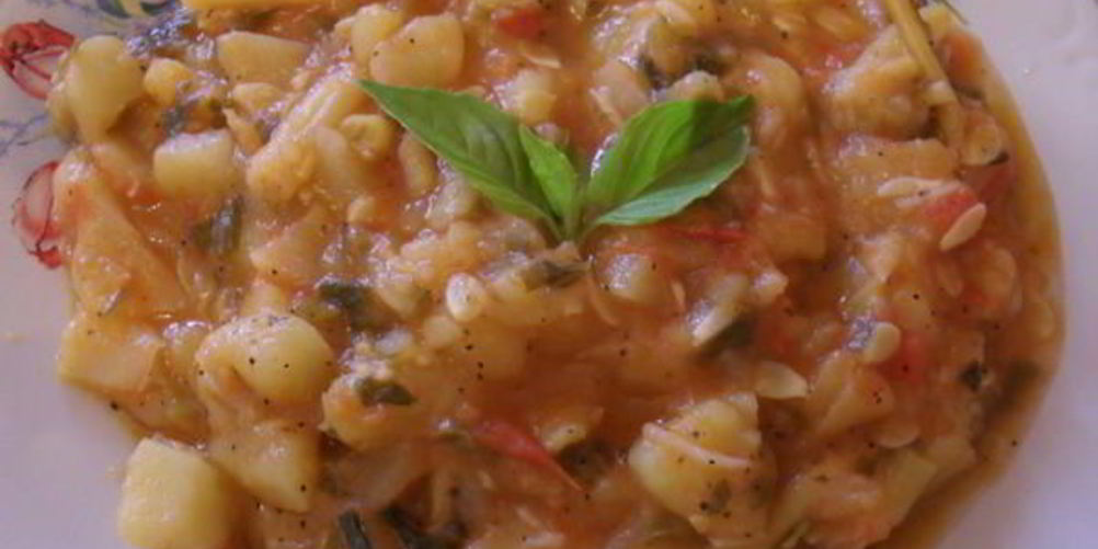 Рецепт овощное рагу с кабачком