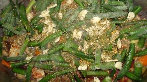 овощное рагу с шампиньонами