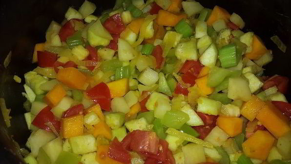 овощное рагу с топинамбуром