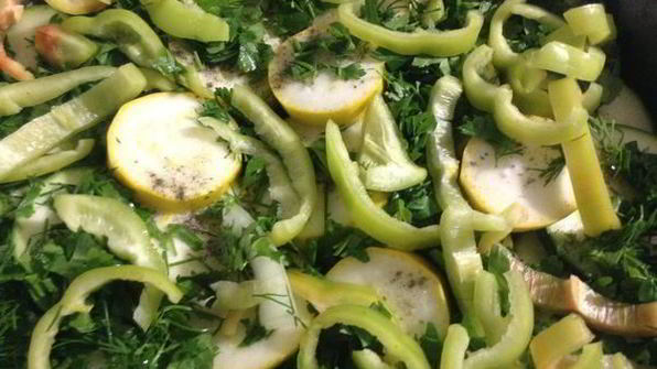 овощное рагу с уткой дамлама