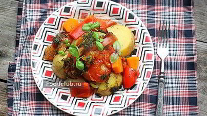 Овощное рагу в духовке