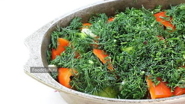 овощное рагу в духовке