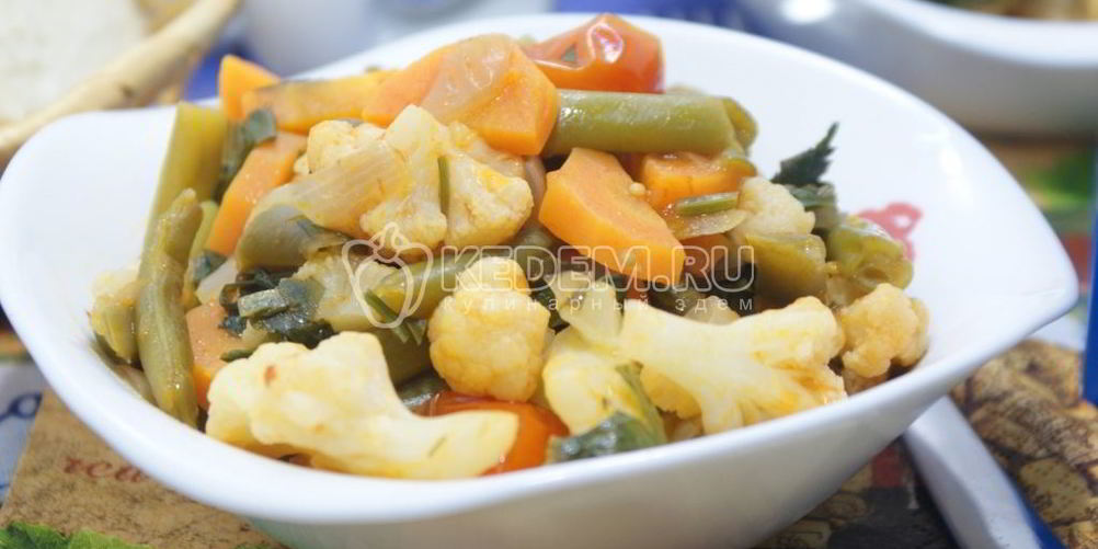 Рецепт овощное рагу в мультиварке