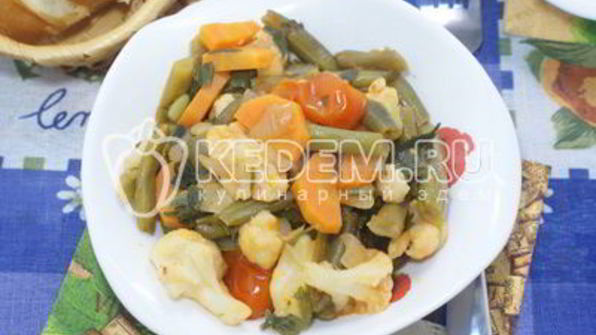 овощное рагу в мультиварке