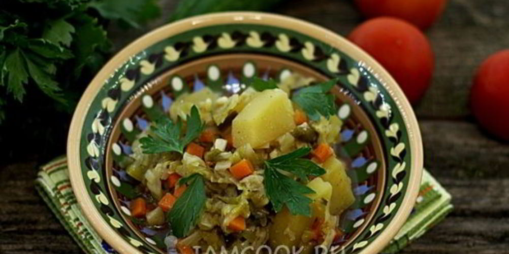 Рецепт овощное рагу в скороварке