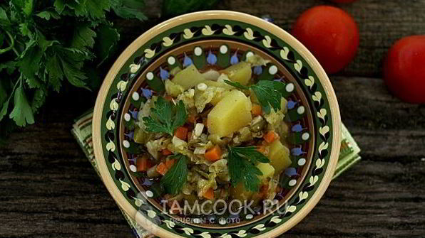 овощное рагу в скороварке