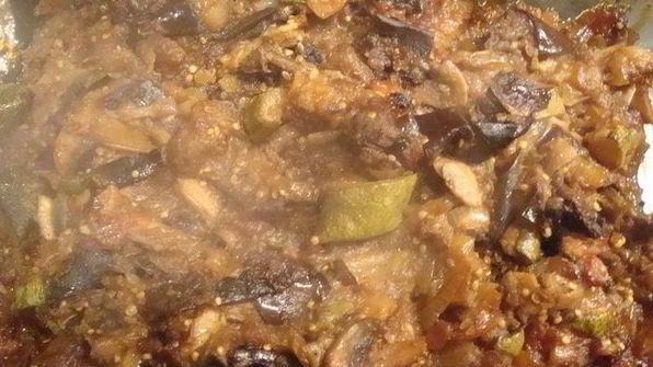 постное запеченое овощное рагу