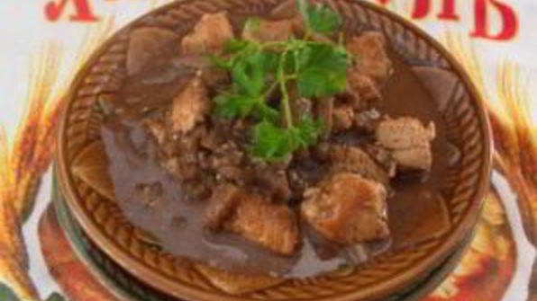 рагу из баклажан с мясом