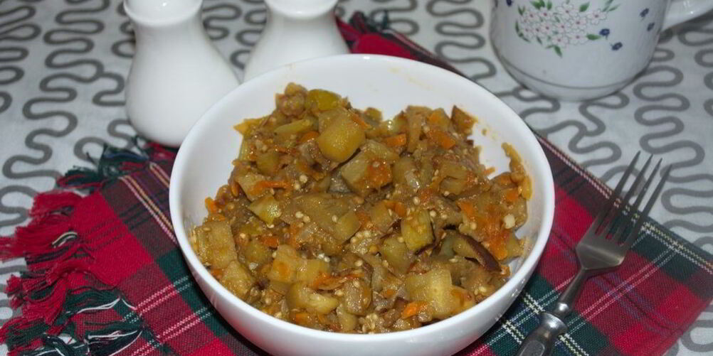 Рецепт рагу из баклажанов