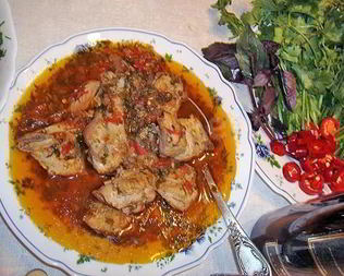 Рагу из фазана