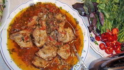 Рагу из фазана