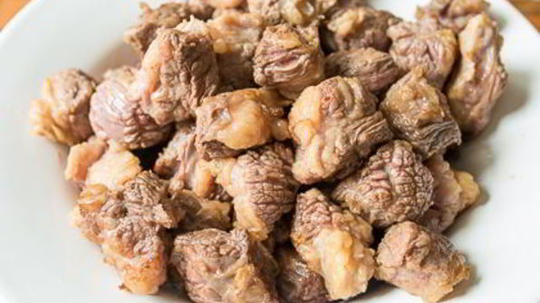 рагу из говядины с грибными клецками