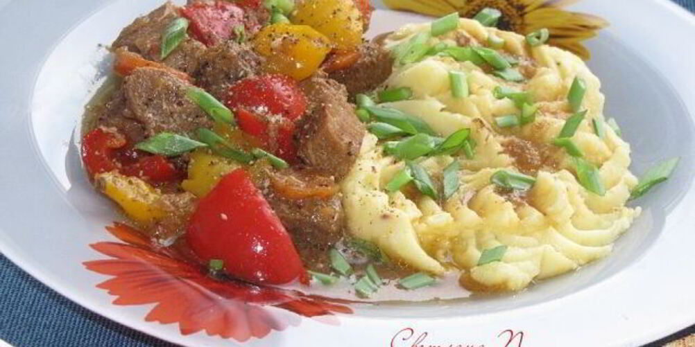 Рецепт рагу из говядины в темном пиве