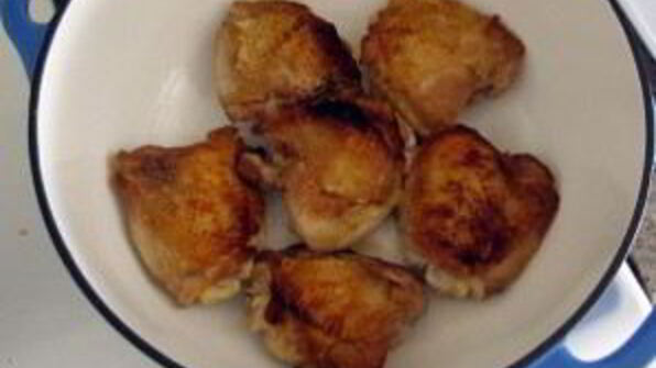 рагу из кабачков с курицей