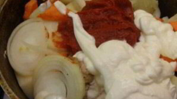 рагу из кролика с картофелем