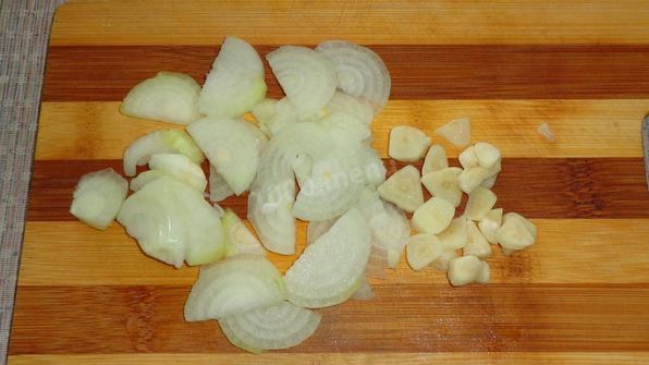 рагу из кролика с овощами