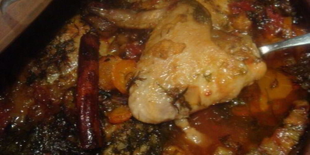 Рецепт рагу из куриных крылышек