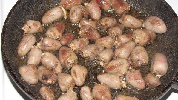 рагу из куриных сердечек в мексиканском стиле