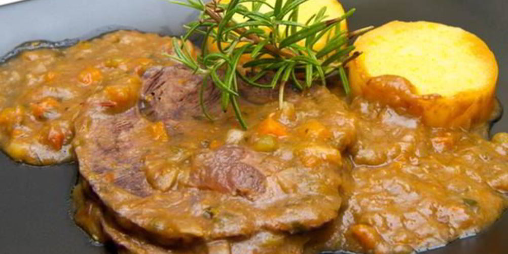 Рецепт рагу из морского черта с полентой