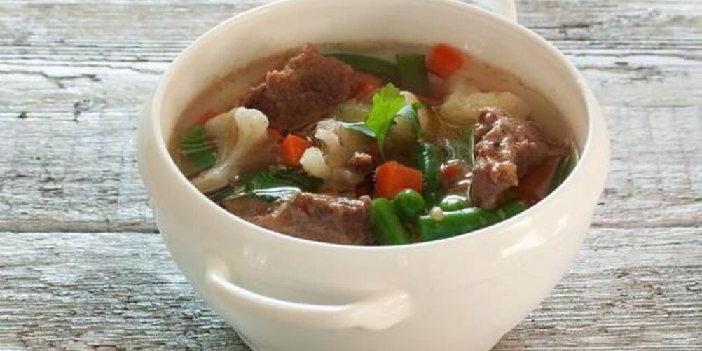 Рецепт рагу из мяса баранины с цветной капустой