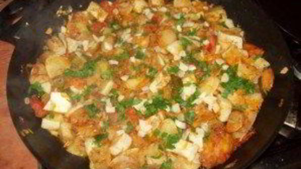 рагу из патиссонов