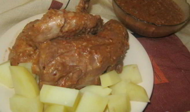 Рагу из птицы по-мексикански