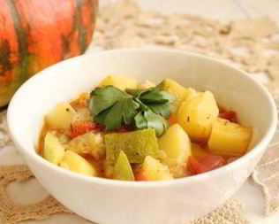 Рагу из телятины с овощами