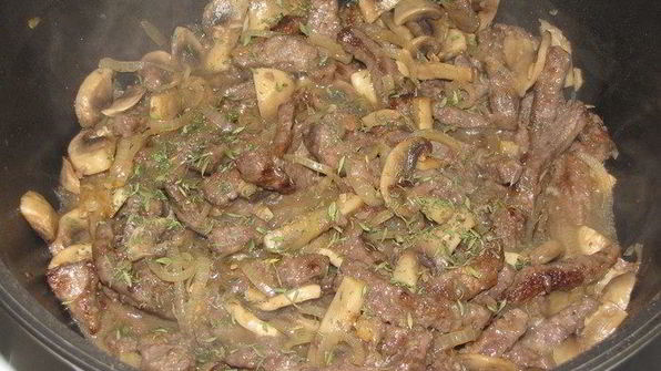 рагу из телятины