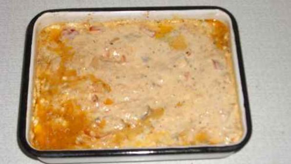 рагу овощное с грибами и куриной печенью