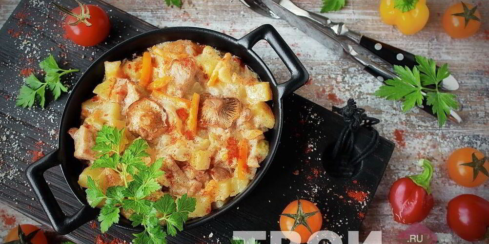 Рецепт рагу с грибами